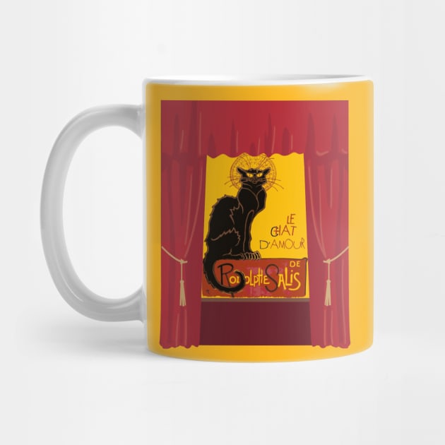 Le Chat Noir DAmour Theatre Stage by taiche